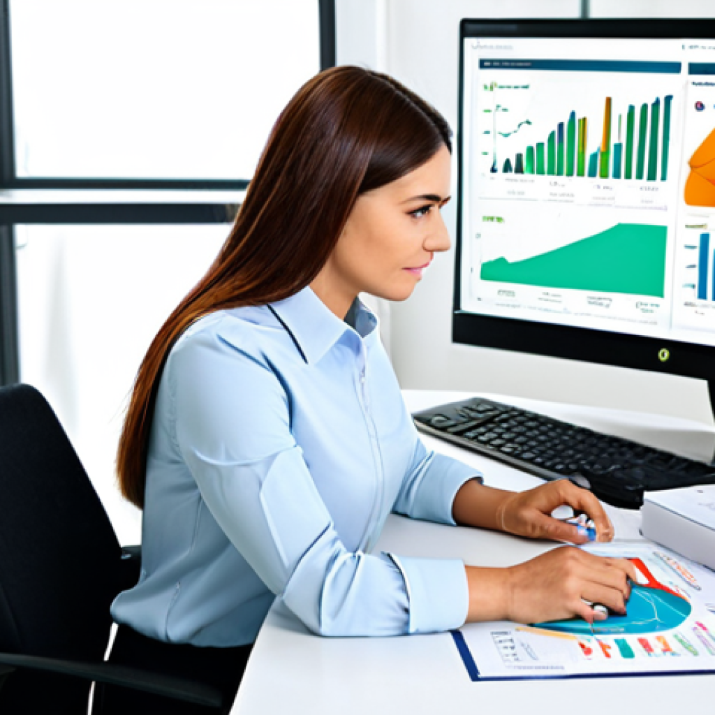Planning an Investment in a Digital Free Trade Zone**

"A professional, fully clothed businesswoman in modest clothing sitting at a desk, reviewing a business plan with charts and graphs, representing investment strategy in a digital free trade zone. The office is modern and bright. A laptop displays financial data. Safe for work, appropriate content, professional, perfect anatomy, correct proportions, natural pose, high quality, well-formed hands."