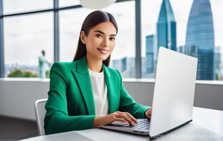 디지털 프리 존에서의 전자상거래 비즈니스 - **Prompt 1: The Vision of Effortless Global E-commerce**
    "A sophisticated and confident female e...